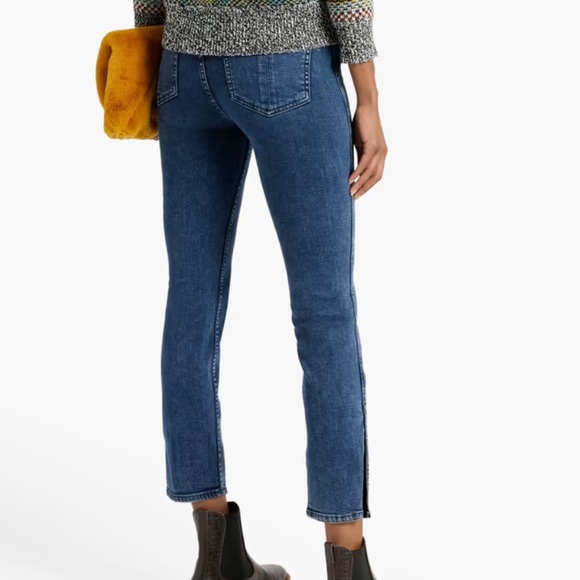 Rag & Bone Nina High-Rise Cropped Skinny Jeans - size 23 - Picture 4 of 4